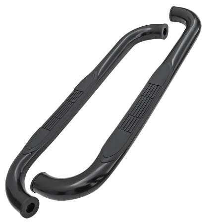 Spec'D Tuning Products - Spec-D 1998-2011 Ford Ranger 2DR Regular Cab 3" Black Stainless Steel Side Step Nerf Bars