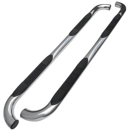 Spec'D Tuning Products - Spec-D 2002-2005 Ford Explorer 4DR 3" Chrome Stainless Steel Side Step Nerf Bars