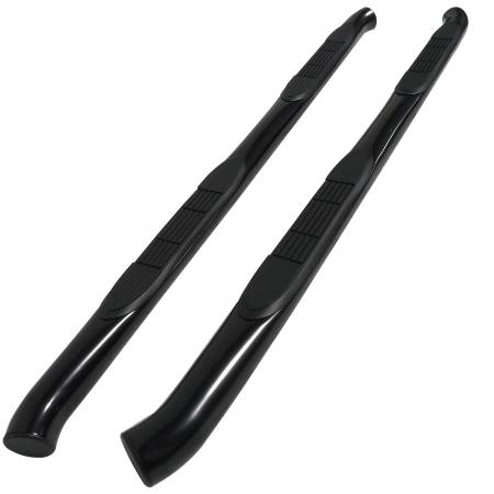 Spec'D Tuning Products - Spec-D 2001-2008 Acura MDX/Honda Pilot 3" Black Stainless Steel Side Step Nerf Bars