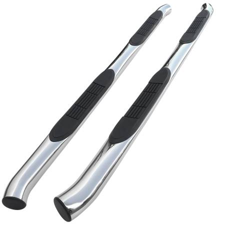 Spec'D Tuning Products - Spec-D 2001-2008 Acura MDX/Honda Pilot 3" Chrome Stainless Steel Side Step Nerf Bars
