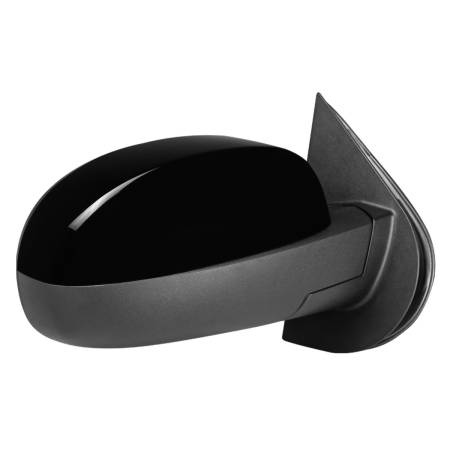 Spec'D Tuning Products - Spec-D 2007-2014 Chevrolet Silverado/Suburban/Avalanche/Tahoe GMC Sierra Glossy Black Power Adjustable & Heated Side Mirror w/ LED Turn Arrow Signal & Puddle Light - Passenger Side Only