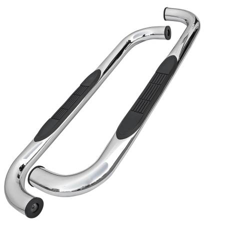 Spec'D Tuning Products - Spec-D 1997-2004 Ford F-150F/250 Regular Cab 3" Chrome Stainless Steel Side Step Nerf Bars