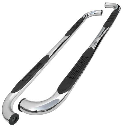 Spec'D Tuning Products - Spec-D 2000-2020 Chevrolet Tahoe/ GMC Yukon 1500 Chrome Stainless Steel Side Step Nerf Bars