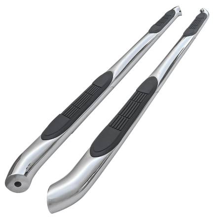 Spec'D Tuning Products - Spec-D 2007-2014 GMC Arcadia/ Buick Enclave/ Saturn Outlook/ Chevrolet Traverse 3" Chrome S/S Side Step Nerf Bars
