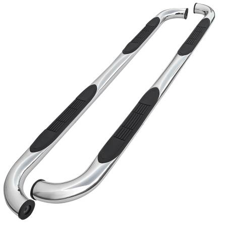 Spec'D Tuning Products - Spec-D 2004-2012 Chevrolet Colorado/GMC Canyon Crew Cab 3" Chrome Stainless Steel Side Nerf Bars