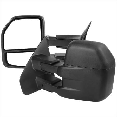 Spec'D Tuning Products - Spec-D 2004-2014 Ford F-150 Manual Adjustable & Extendable Towing Mirrors