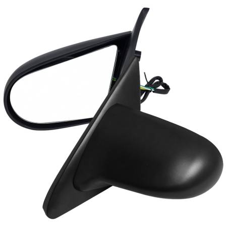 Spec'D Tuning Products - Spec-D 1992-1995 Honda Civic Coupe/Hatchback Black Power Spoon Sport Mirrors
