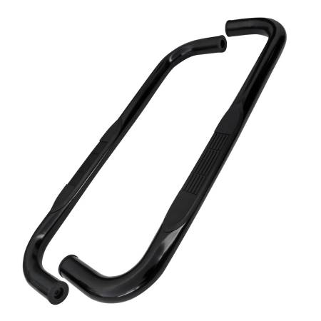 Spec'D Tuning Products - Spec-D 2002-2009 Dodge RAM Regular Cab 3" Black Side Step Nerf Bars