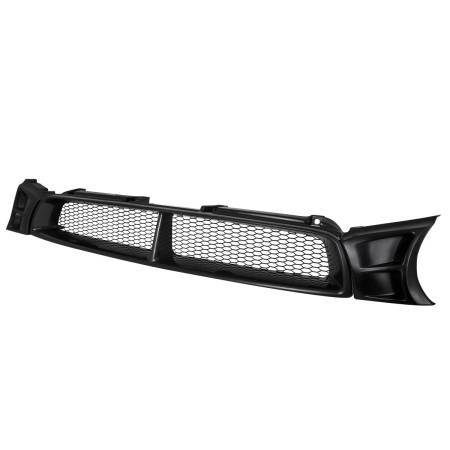 Spec'D Tuning Products - Spec-D 2002-2003 Subaru Impreza Black ABS Grille w/ Aluminum Mesh