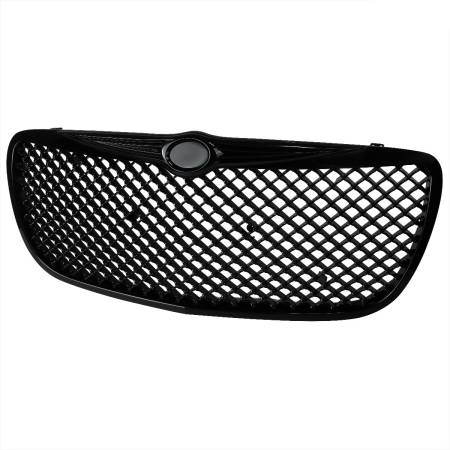 Spec'D Tuning Products - Spec-D 2004-2006 Chrysler Sebring Convertible/Sedan Black ABS Bently Style Mesh Grille