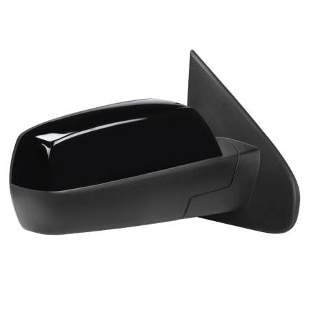 Spec'D Tuning Products - Spec-D 2014-2018 Chevrolet Silverado/GMC Sierra Glossy Black Power Adjustable & Heated Side Mirror w/ LED Puddle Light - Passenger Side Only