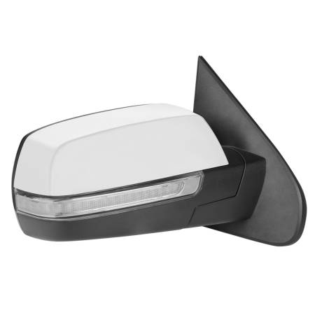 Spec'D Tuning Products - Spec-D 2014-2018 Chevrolet Silverado/GMC Sierra Chrome Power Adjustable, Auto-Fold, & Heated Side Mirror w/ LED Turn Signal & Puddle Light - Passenger Side Only