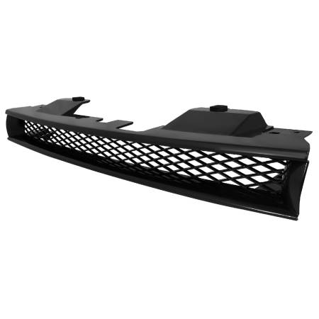 Spec'D Tuning Products - Spec-D 1990-1993 Honda Accord Coupe/Sedan Black ABS Mesh Grille
