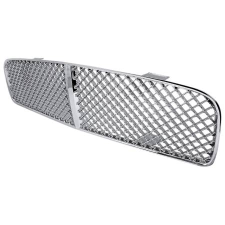 Spec'D Tuning Products - Spec-D 2005-2010 Dodge Charger Chrome ABS Front Hood Grille