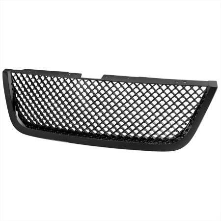 Spec'D Tuning Products - Spec-D 2007-2012 GMC Acadia Black ABS Mesh Grille