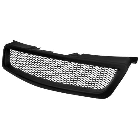 Spec'D Tuning Products - Spec-D 2005-2006 Nissan Altima Black ABS Mesh Grille