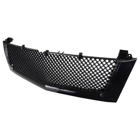 Spec'D Tuning Products - Spec-D 2002-2006 Cadillac Escalade Glossy Black ABS Mesh Grille