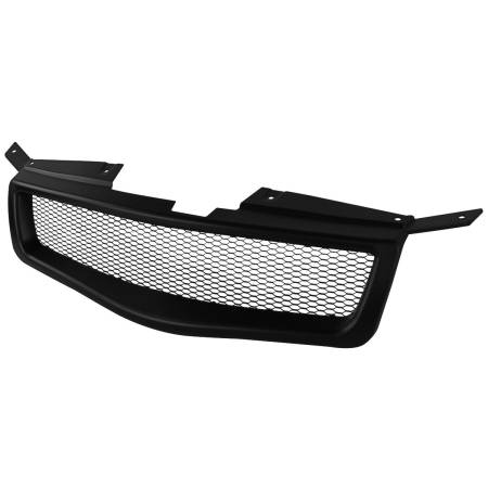 Spec'D Tuning Products - Spec-D 2004-2006 Nissan Maxima Black ABS Mesh Grille