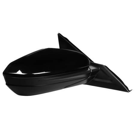 Spec'D Tuning Products - Spec-D 2016-2018 Honda Civic Glossy Black 5-Pin Power Adjustable & Heated Side Mirror - Passenger Side Only