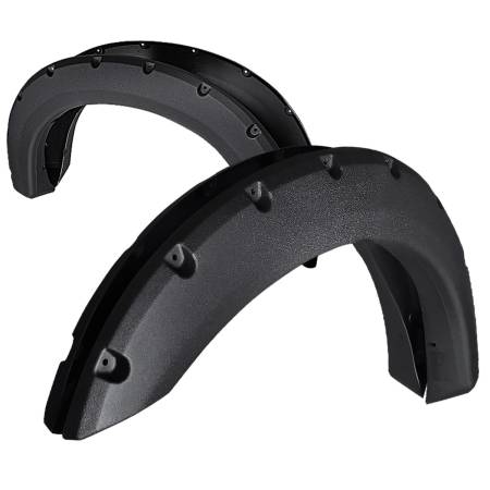 Spec'D Tuning Products - Spec-D 1999-2007 Ford F-250/F-350 SuperDuty Textured Rivet Style Fender Flares
