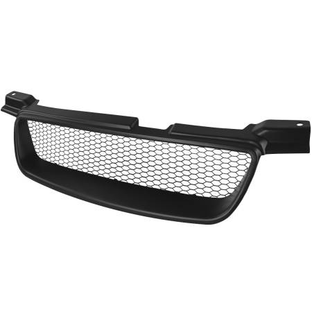 Spec'D Tuning Products - Spec-D 2000-2003 Nissan Sentra Black ABS Sport Style Mesh Grille