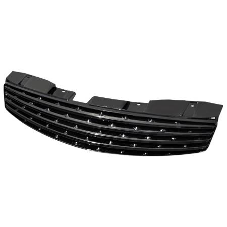 Spec'D Tuning Products - Spec-D 2003-2007 Infiniti G35 Coupe Black ABS OE Style Grille
