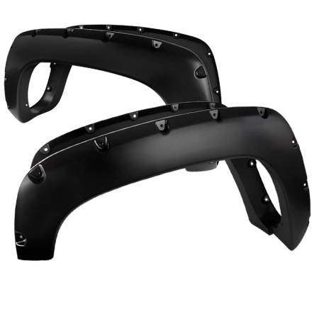 Spec'D Tuning Products - Spec-D 1988-1999 Chevrolet C/K Blazer/Jimmy/Suburban/Tahoe GMC Yukon Smooth Rivet Style Fender Flares