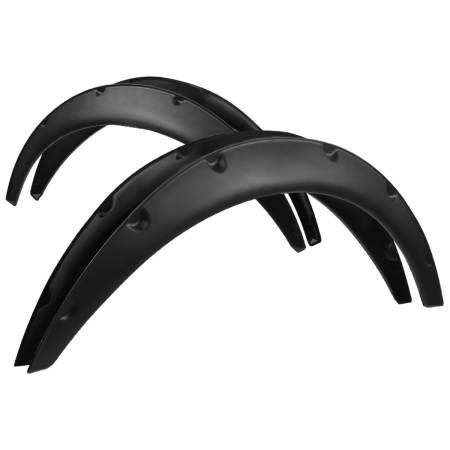 Spec'D Tuning Products - Spec-D Universal 4PC Set Extra Wide Body Wheel Fender Flares