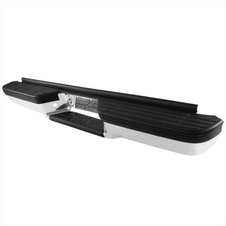 Spec'D Tuning Products - Spec-D 1988-2000 Chevrolet GMC C/K 1500/2500/3500 Fleetside Chrome Stainless Steel Replacement Rear Step Bumper