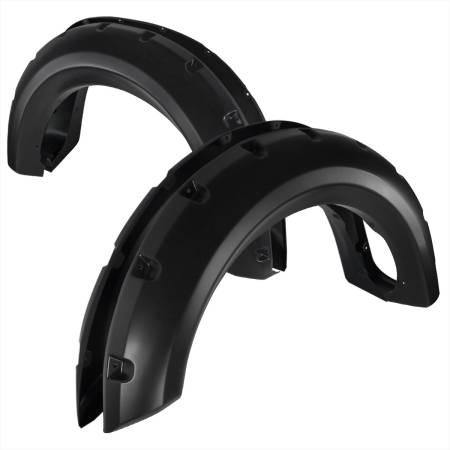Spec'D Tuning Products - Spec-D 2009-2014 Ford F-150 Styleside Smooth Rivet Style Fender Flares