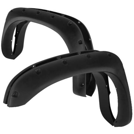Spec'D Tuning Products - Spec-D 2002-2009 Dodge RAM Smooth Rivet Style Fender Flares