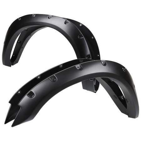 Spec'D Tuning Products - Spec-D 2010-2017 Dodge RAM 2500/3500 Smooth Rivet Style Fender Flares