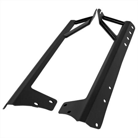 Spec'D Tuning Products - Spec-D 2007-2018 Jeep Wrangler 50" Windshield Light Mounting Bracket (Black)