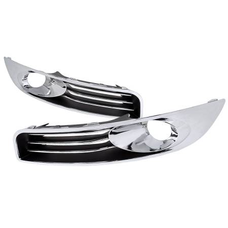Spec'D Tuning Products - Spec-D 2006-2012 Chevrolet Impala LT/LTZ/SS Fog Lamp Covers (Chrome)