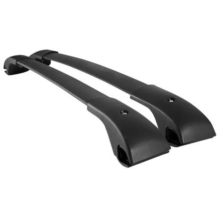 Spec'D Tuning Products - Spec-D 2014-2018 Subaru Forester Black Powder Coated Aluminum Roof Rack Cross Bars