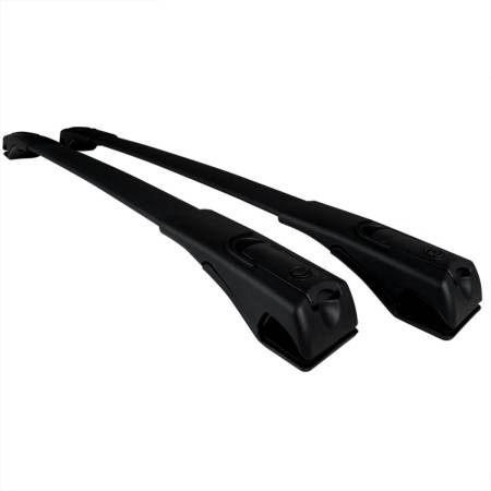 Spec'D Tuning Products - Spec-D 2013-2017 Toyota Rav4 Adjustable Roof Rack Cross Bars (Black)