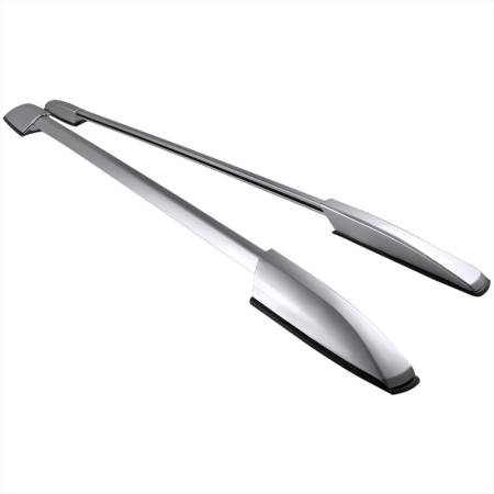 Spec'D Tuning Products - Spec-D 2008-2013 Toyota Highlander Chrome Powder Coated Aluminum Roof Rack Cross Bars