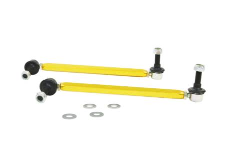 Whiteline - Whiteline 18-19 Kia Stinger Front Sway Bar Link Assembly Heavy Duty Adjustable Steel Ball