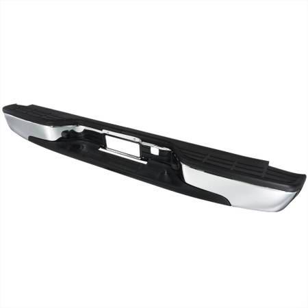 Spec'D Tuning Products - Spec-D 1999-2007 Chevrolet Silverado/GMC Sierra Fleetside Chrome Stainless Steel Factory Style Replacement Rear Step Bumper