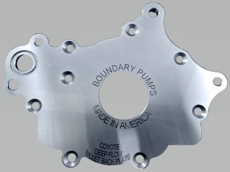 Boundary Racing Pumps - Boundary 2018+ Ford Coyote Mustang GT/F150 V8 Oil Pump Assembly w/Billet Back Plate