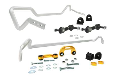 Whiteline - Whiteline 02-07 Subaru Impreza WRX Front And Rear Sway Bar Kit 22mm