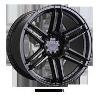 XXR Wheels - XXR Wheel Rim 558 18X8.75 5x100/5x114.3 ET19 73.1CB Flat Black - Image 1