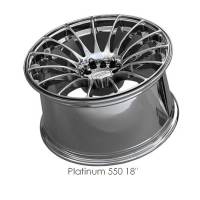 XXR Wheels - XXR Wheel Rim 550 17X9.25 5x100/5x114.3 ET36 73.1CB Platinum - Image 2