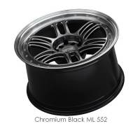 XXR Wheels - XXR Wheel Rim 552 18X10 5x100/5x114.3 ET21 73.1CB Chromium Black / ML - Image 2