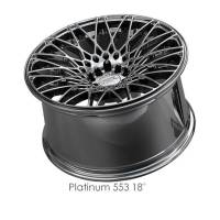 XXR Wheels - XXR Wheel Rim 553 17X9.25 5x100/5x114.3 ET36 73.1CB Platinum - Image 2