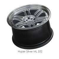 XXR Wheels - XXR Wheel Rim 552 18X8.5 5x100/5x114.3 ET21 73.1CB Hyper Silver / ML - Image 2
