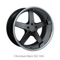 XXR Wheels - XXR Wheel Rim 968 17X9 5x114.3 ET35 73.1CB Chromium Black / SSC - Image 1