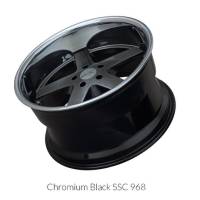 XXR Wheels - XXR Wheel Rim 968 17X9 5x114.3 ET35 73.1CB Chromium Black / SSC - Image 2