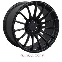 XXR Wheels - XXR Wheel Rim 550 17X8.25 5x100/5x114.3 ET19 73.1CB Flat Black - Image 1