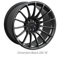 XXR Wheels - XXR Wheel Rim 550 20X10.25 5x114.3/5x120 ET16 73.1CB Chromium Black - Image 1